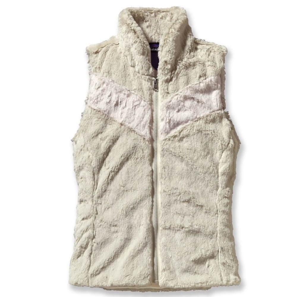 Patagonia Women's Off-White Fleece Vest